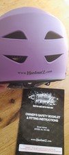 Hardnutz Street BMX Scooter Cycle Helmet Size M Mauve HN-102 - FREEPOST 