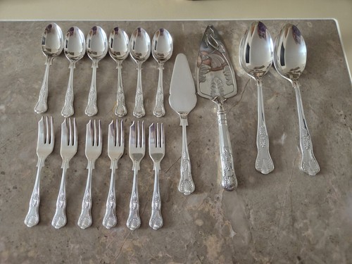 Vintage set 16pc epns - set, a1