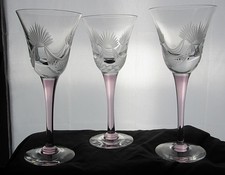 Royal Brierley Wine Glasses x
