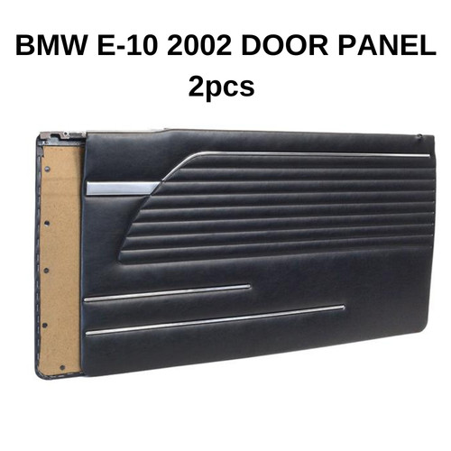 Black door panel set fits - black,