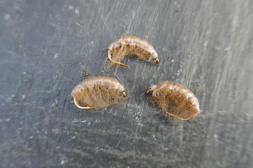 4pcs creek flea - 4pcs, crayfish