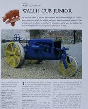 Wallis Tractor Picture Info