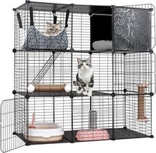 Cat Cages Indoor, 3 Tier DIY