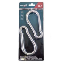 Green Jem Carabiner Hooks Set