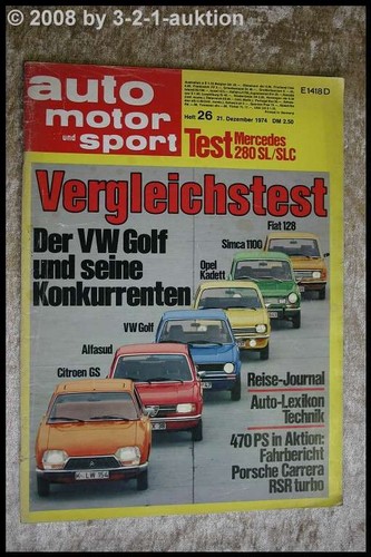 Ams auto motor sport 74 - ams, 26/74