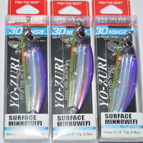 Lures zuri 3d - 3, inshore