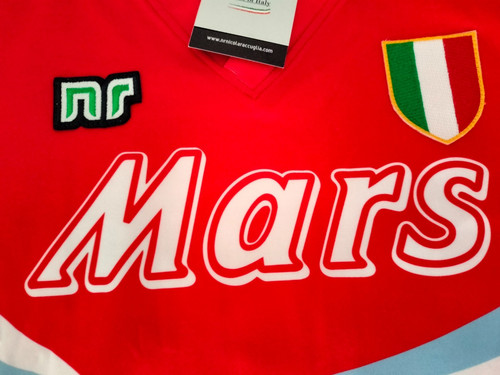Ssc napoli 1990 3rd shirt - ssc, 1990/91