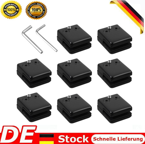 8tlg glass clamp stainless - 8tlg,