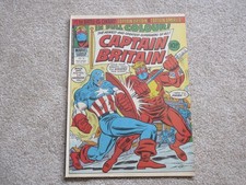 Captain Britain Marvel Comic #
