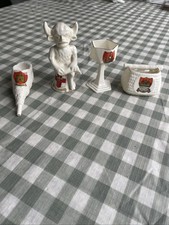 Goss Crested China Very Good Condition Job Lot Rare Shape With One Other Make