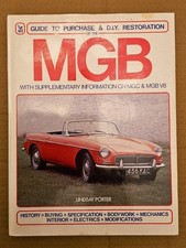 Vintage Haynes Guide to Purchase & DIY Restoration Repair Manual MGB / MGC V8 