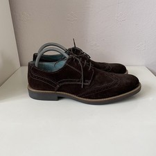 CLARKS BROGUES SHOES - SIZE 8