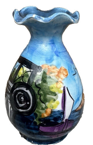 Evia greek pottery vase - evia,