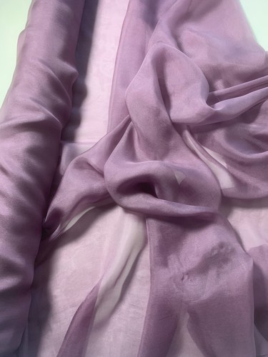 Pure silk chiffon 114 cm - 114,