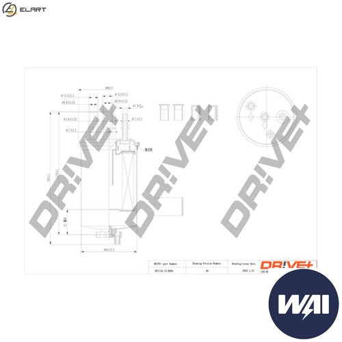 Fuel filter dp1110 - fuel,