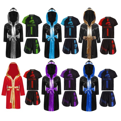 Boys boxing uniform hooded - boxing,
