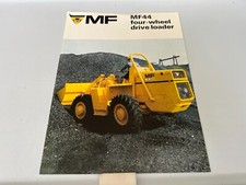 Massey Ferguson MF 44 four Wheel Drive Loader Advertising leaflet