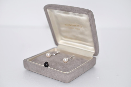 Mikimoto akoya pearl screw - mikimoto,