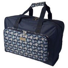 Sewing Machine Bag Navy Daisy