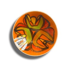 Poole Pottery Bowl in Orange