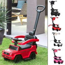 Kids Ride-on Push Car 3 in 1 Benz G350 Baby Walker Toddler Foot to Floor Slider