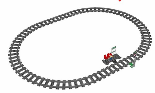 Lego city 2018 passenger train - lego,