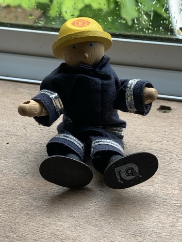 Vintage pinoy wooden - wooden, fireman