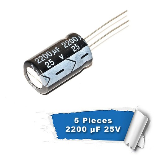 Pcs 2200uf 25v 105c - 2200uf,
