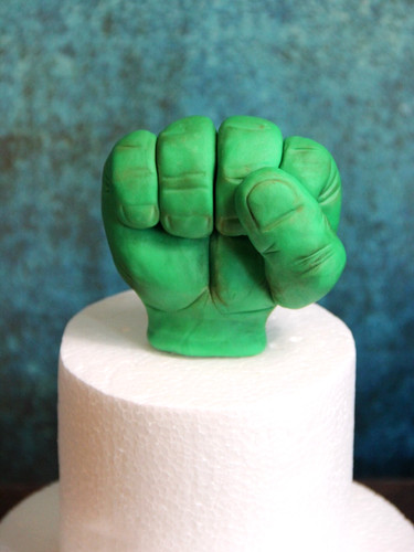 Large hulk fist superhero - large,