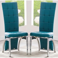 Ravenna Teal Faux Leather