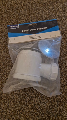 Chrome shower tray - chrome,