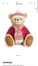 Harrods Christmas Bear Alfi