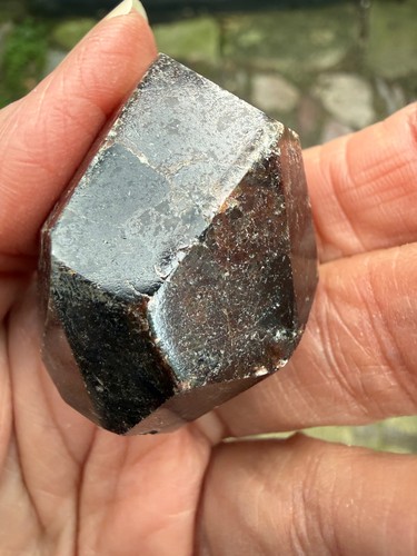 Garnet crystal polished - garnet,