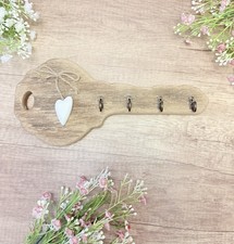 Wooden Key Shape Key Holder