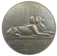 1927, Belgium sphinx VISIT OF