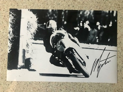 Giacomo agostini hand signed - giacomo,