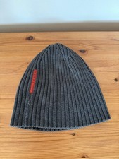 Vintage Prada Red Tab Beanie