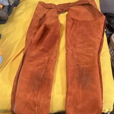 Western Full Chaps Brown Suede