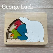 George Luck Polar Bear Wooden