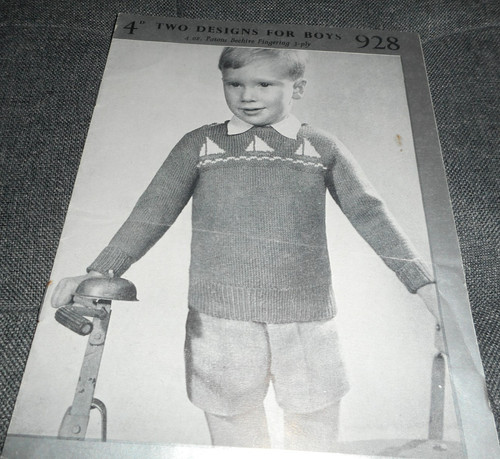 Vintage knitting pattern - knitting,