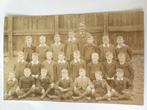 Victorian school photograph - school, in