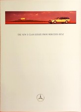 Mercedes Benz E-class W210 Estate Brochure 1996