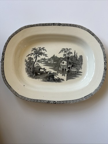 Vintage platter plate adams - platter, w.adams