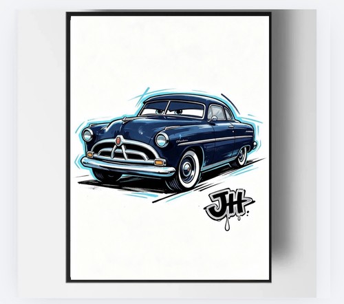 Glossy art print sally - a4,
