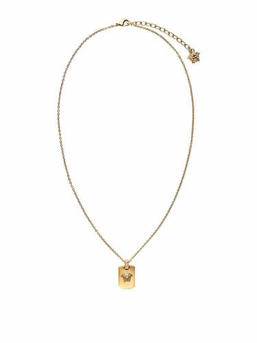 Versace gold plated medusa - versace,