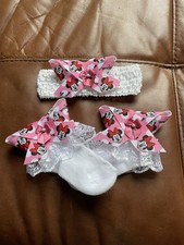Pink Minnie Mouse Socks And