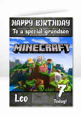 personalised MINECRAFT