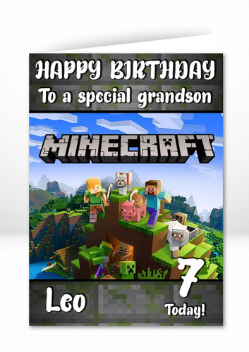 Personalised minecraft - personalised,