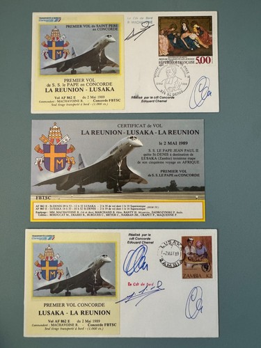 Concorde 1989 vol pape - 1989,