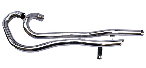 Triumph t100c exhaust pipes - triumph,